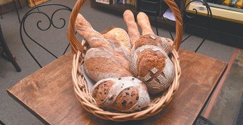 Marcus Larson/News-Register</br>A bread basket at Red Fox Bakery.