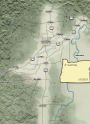 Yamhill Valley Map.  Graphic Illustration by Chris Miles.
